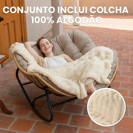 Cadeira de Balanço para Pátio